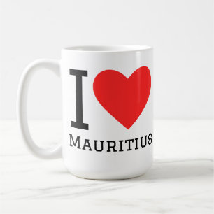 Ich liebe Mauritius  Kaffeetasse