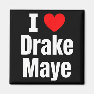Ich liebe Maye Football Fan Magnet