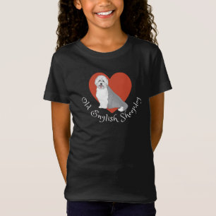 Ich Liebe mein altenglischer Schafhund! T-Shirt