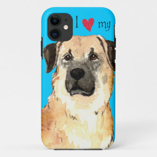 Ich Liebe mein Anatolischer Schäferhund iPhone 11 Hülle
