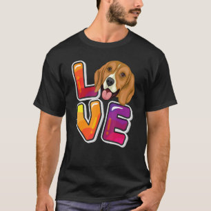Ich Liebe mein Beagle Beagle Puppy Dog Graphic T-S T-Shirt
