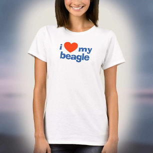 Ich liebe mein Beagle Tank Top