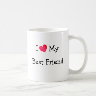 Ich Liebe mein bester Freund Kaffeetasse