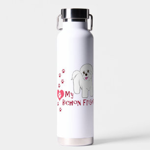 Ich Liebe mein Bichon Frise! Trinkflasche