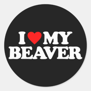 ICH LIEBE MEIN BIER RUNDER AUFKLEBER