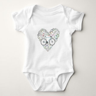 Ich Liebe mein Bike Baby Strampler