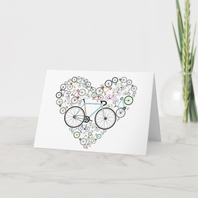 Ich Liebe mein Bike Karte (Vorderseite)