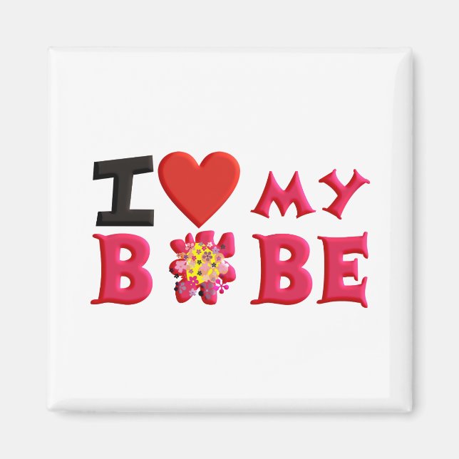Ich Liebe mein Bobe Magnet (Vorne)
