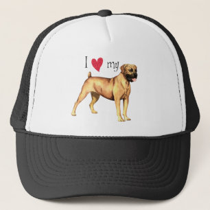 Ich Liebe mein Boerboel Truckerkappe