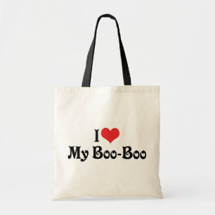 Ich Liebe mein Boo Boo Tragetasche