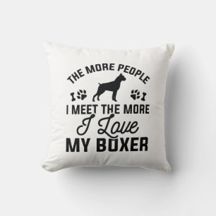 Ich Liebe mein Boxer Kissen
