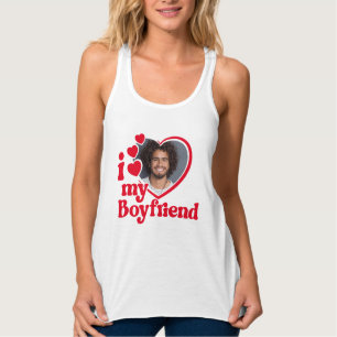 Ich Liebe Mein Boyfriend Foto Custom Tank Top