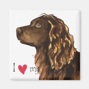 Ich Liebe mein Boykin Spaniel Magnet