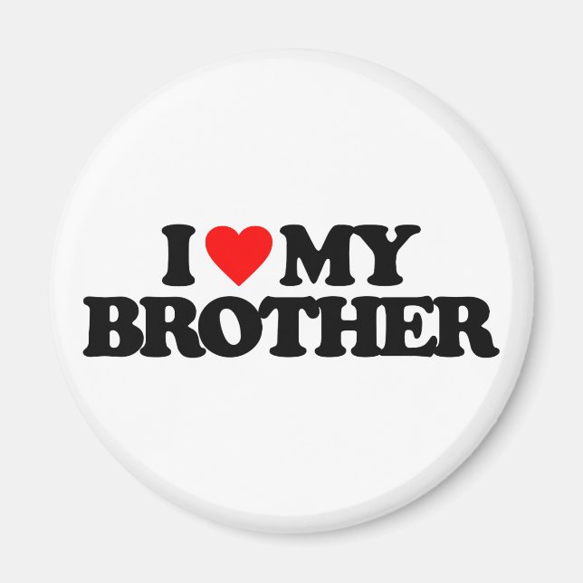 ICH LIEBE MEIN BRUDER MAGNET (Vorne)