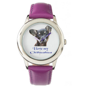 Ich Liebe mein Chihuahua Armbanduhr