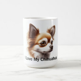 Ich Liebe mein Chihuahua Kaffeetasse
