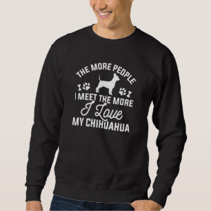 Ich Liebe mein Chihuahua Sweatshirt