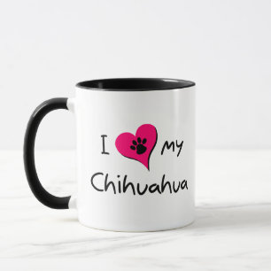 Ich Liebe mein Chihuahua Tasse