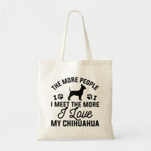 Ich Liebe mein Chihuahua Tragetasche