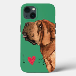 Ich Liebe mein chinesisches Shar-Pei Case-Mate iPhone Hülle
