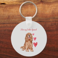 Ich Liebe mein Cocker Spaniel Hund Personalisiert