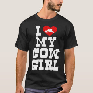 Ich Liebe mein Cowgirl Western Texas Urban T-Shirt