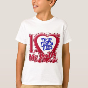 Ich Liebe Mein Daddy - Foto T-Shirt