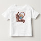 Ich Liebe mein Daddy Pink Brown Foto Kleinkind T-shirt (Vorderseite)