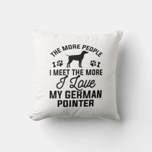 Ich Liebe mein deutscher Zeiger Kissen