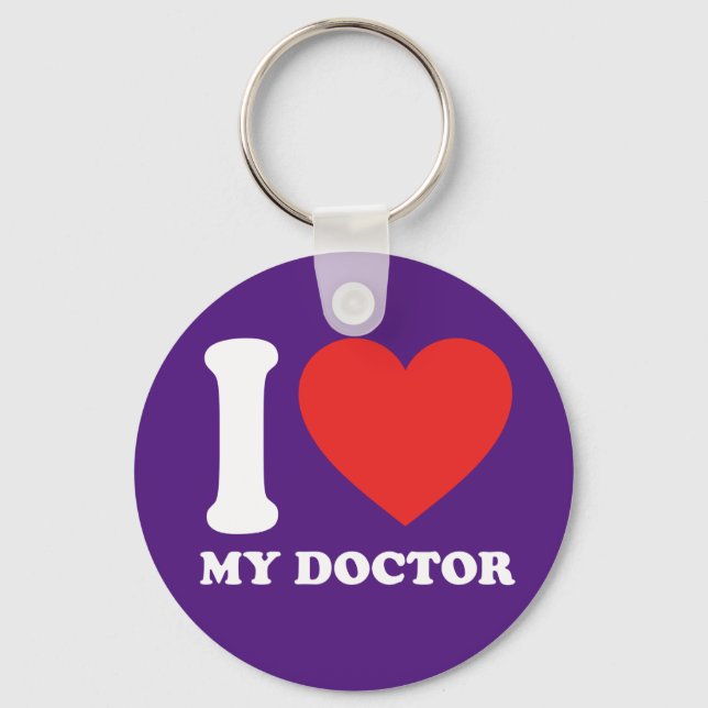 Ich Liebe mein Doktor Schlüsselanhänger (Vorderseite)