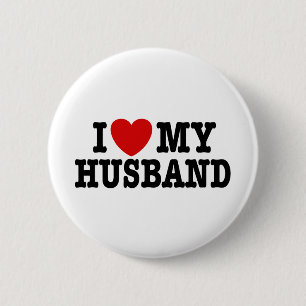 Ich Liebe mein Ehemann Button