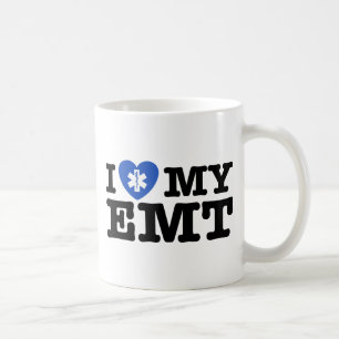 Ich Liebe mein EMT Kaffeetasse