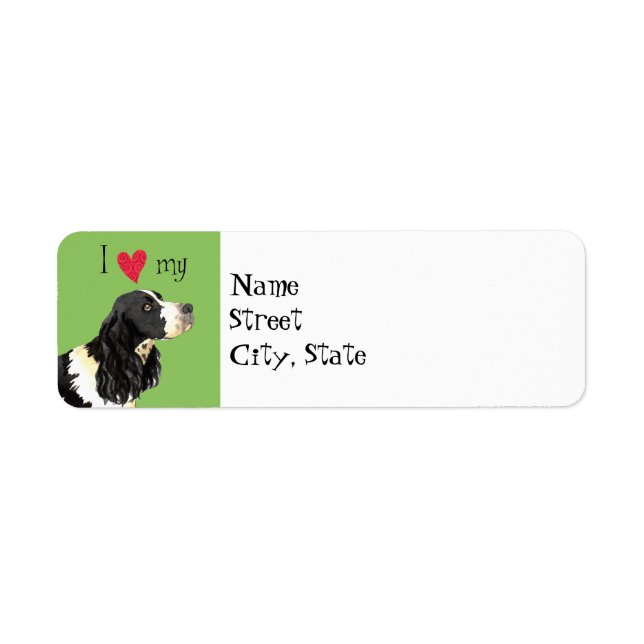Ich Liebe mein Englisch Springer Spaniel (Vorne)