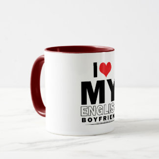Ich Liebe mein englischer Freund Tasse