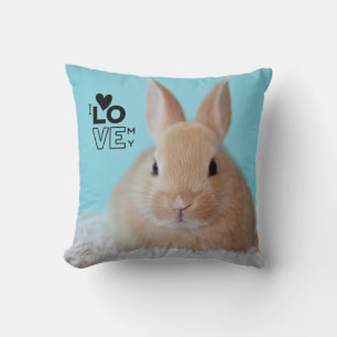 Ich Liebe mein FOTO-Geschenk für Besitzer von Haus Kissen