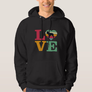 Ich Liebe mein Französischer Bulldoggen-Besitzer Hoodie