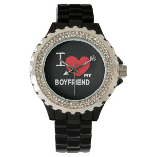 Ich Liebe mein Freund Armbanduhr