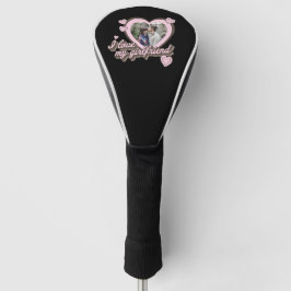 Ich Liebe Mein Freund Custom Foto Golf Headcover