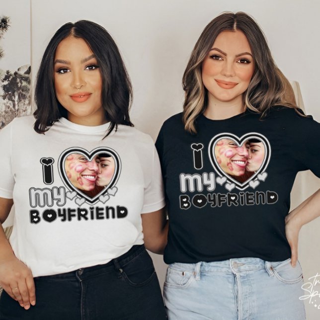 Ich Liebe Mein Freund Custom T - Shirt (Von Creator hochgeladen)