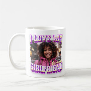Ich liebe mein Freund Foto Bootleg Rapper Kaffeetasse