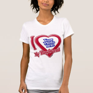Ich Liebe mein Freund Foto Red Heart T-Shirt