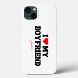 Ich Liebe Mein Freund Herz Romantischer Individuel Case-Mate iPhone Hülle