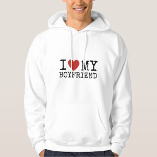 Ich Liebe mein Freund Hoodie