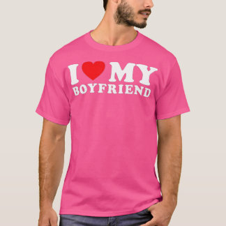 Ich Liebe, mein Freund, ich höre meinen Freund BF T-Shirt