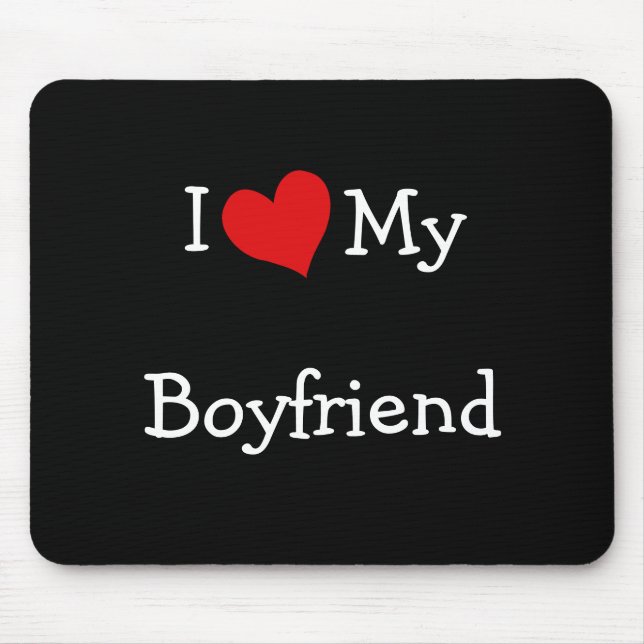 Ich Liebe mein Freund Mousepad (Vorne)