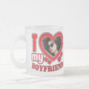 Ich Liebe Mein Freund Personalisiert Mattglastasse