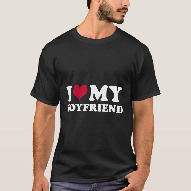 Ich Liebe mein Freund T-Shirt (Vorderseite)