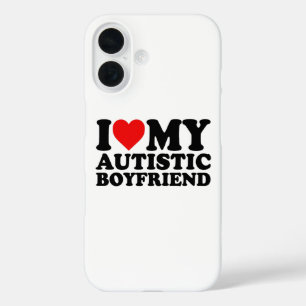 Ich Liebe mein Freund von Autisten iPhone 16 Hülle