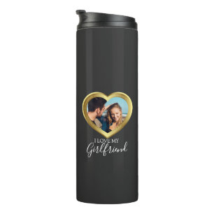 Ich Liebe mein Girlfriend-Geschenk für Ihn Valenti Thermosbecher