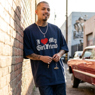 Ich Liebe mein Girlfriend-Hemd T-Shirt